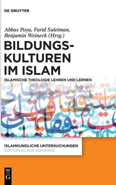 Cover for No Contributor · Bildungskulturen im Islam (Gebundenes Buch) (2021)