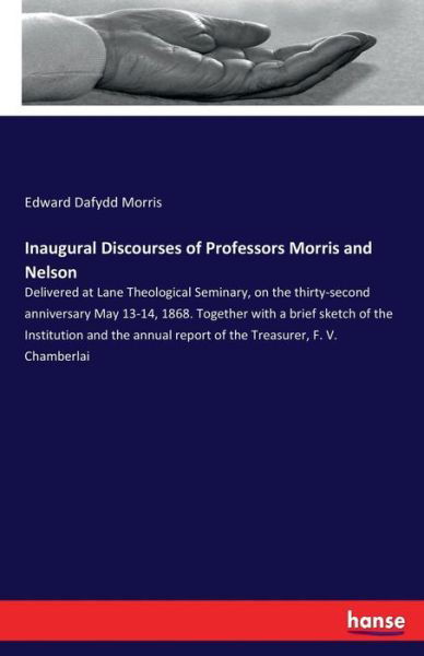 Cover for Morris · Inaugural Discourses of Professo (Bok) (2017)