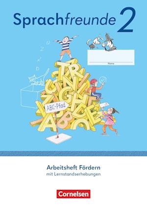 Cover for Katrin Junghänel · Sprachfreunde 2. Schuljahr. Arbeitsheft Fördern - Östliche Bundesländer und Berlin (Paperback Book) (2022)