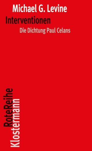 Cover for Michael G. Levine · Interventionen (Book) (2022)