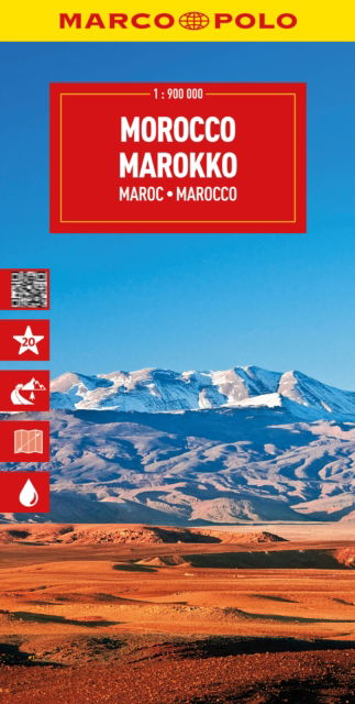 Cover for Marco Polo · Morocco Marco Polo Map - Marco Polo Maps (Landkarten) (2025)