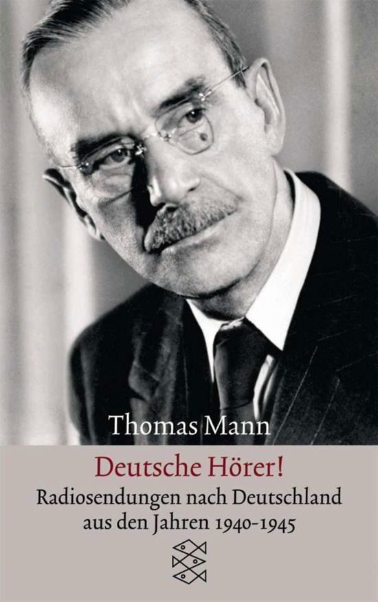 Cover for Thomas Mann · Fischer TB.05003 Mann.Deutsche Hörer (Book)