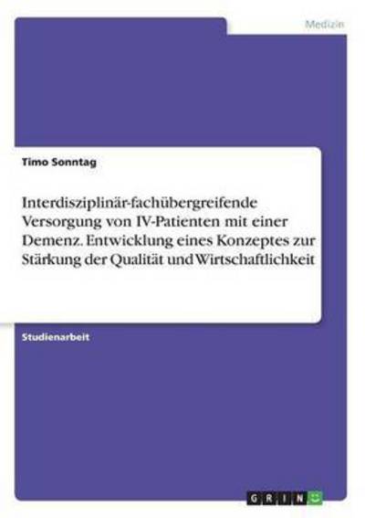 Interdisziplinär-fachübergreife - Sonntag - Książki -  - 9783668380035 - 16 stycznia 2017