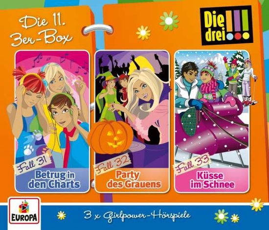 Die drei !!!.Box 11,3 CD-A - Die Drei !!! - Książki - United Soft Media Verlag Gmbh - 9783803262035 - 