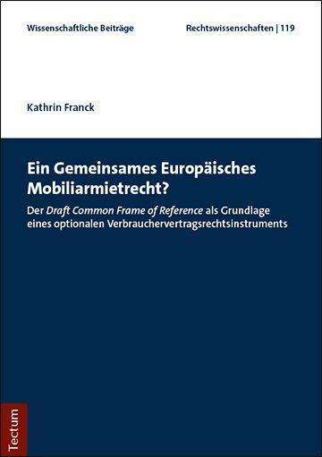 Cover for Franck · Ein Gemeinsames Europäisches Mob (Bok) (2019)