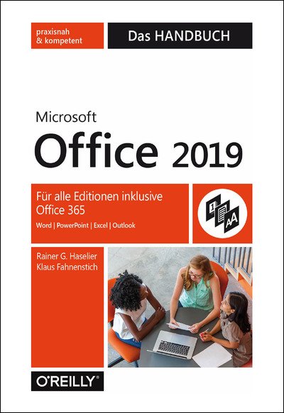 Cover for Haselier · Microsoft Office 2019 - Das Ha (Book)