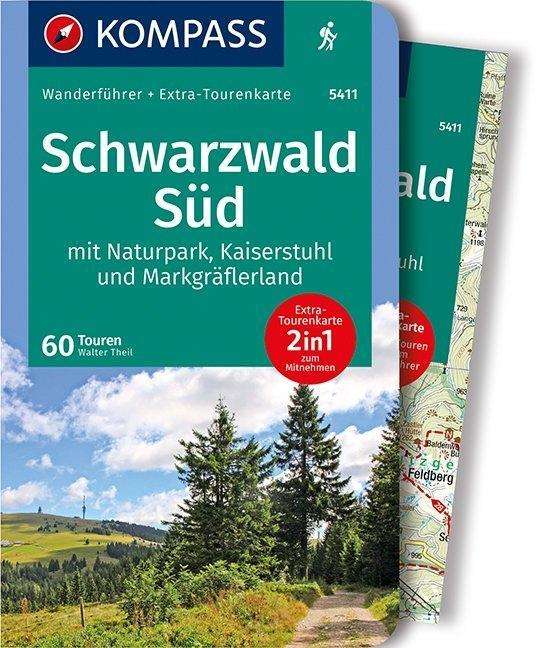 Cover for Theil · Kompass Wanderführ.Schwarzwald Süd mi (Book)