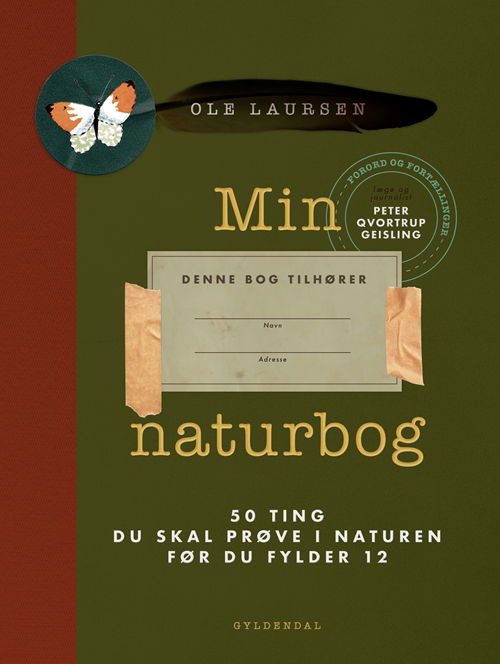 Cover for Ole Laursen · Min naturbog (Bound Book) [1. Painos] (2019)