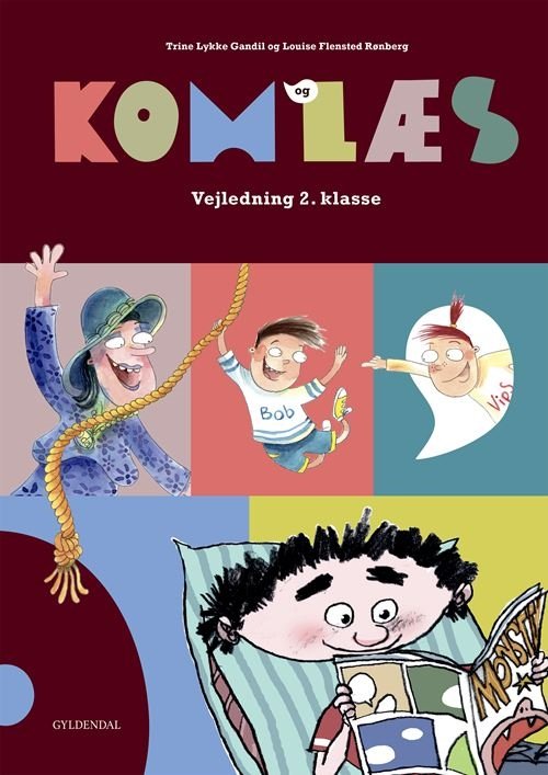Cover for Trine Louise Lykke Gandil; Louise Rønberg · Kom og læs: Kom og læs. Vejledning 2. klasse (Spiral Book) [1º edição] (2023)