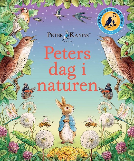 Cover for Beatrix Potter · Peter Kanin - Peters dag i naturen (med lydknapper) (Bound Book) [1º edição] (2022)