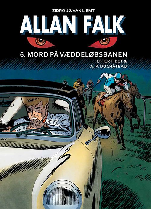 Cover for Van Liemt Zidrou · Allan Falk: Allan Falk 6: Mord på væddeløbsbanen (Bound Book) [1. Painos] (2023)