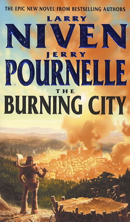 Cover for Larry Niven · The Burning city (Paperback Book) [1st edition] (2006)