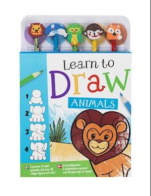 Cover for Lær at tegne dyr (Pocketbok) (2020)