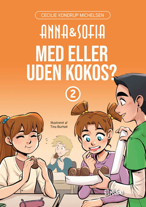 Cover for Cecilie Kondrup Michelsen · Anna og Sofia: Med eller uden kokos? (Hardcover Book) [1er édition] (2024)