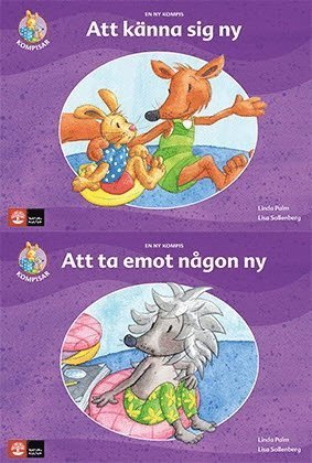 Kompisar: Kompisar : En ny kompis 2 titlar i en bok - Linda Palm - Kirjat - Natur & Kultur Läromedel - 9789127450035 - perjantai 15. syyskuuta 2017