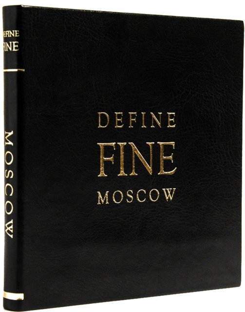 Cover for Veronika Blomgren · Define Fine City Guide Moscow - Define Fine (Læderbog) (2016)