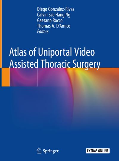Cover for Atlas of Uniportal Video Assisted Thoracic Surgery (Book) [1st ed. 2019 edition] (2019)