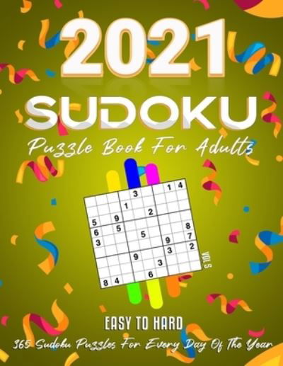 Cover for Agenda Book Edition · 2021 Sudoku Puzzle Book For Adults (Pocketbok) (2020)
