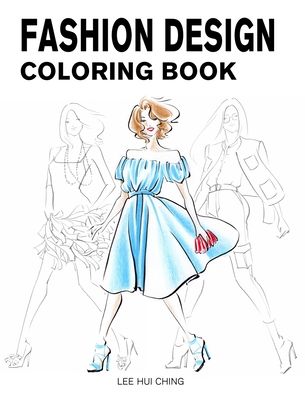 Cover for Lance Derrick · Fashion Design Coloring Book (Paperback Book) (2020)