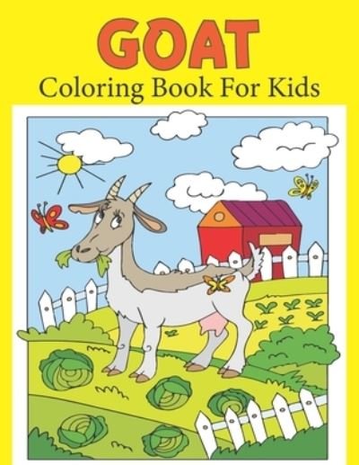 Cover for Rare Bird Books · Goat Coloring Book For Kids (Paperback Bog) (2021)