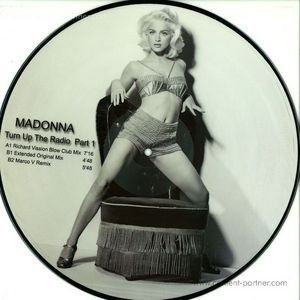 Cover for Madonna · Turn Up the Radio Part 1 (Marco V Remix) (12&quot;) [Picture Disc edition] (2012)