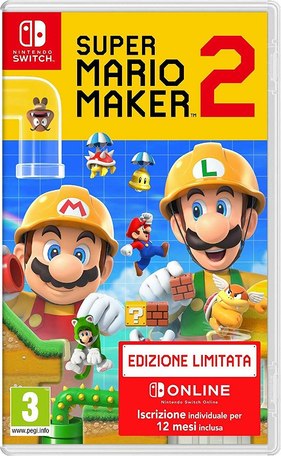 Super Mario Maker 2   Limited Edition IT Switch - Switch - Game -  - 0045496425036 - June 28, 2019