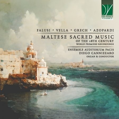 Cover for Ensemble Auditorium Pacis / Diego Cannizzaro · Maltese Sacred Music of the 18th Century (CD) (2023)