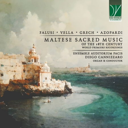 Cover for Ensemble Auditorium Pacis &amp; Diego Cannizzaro · Maltese Sacred Music Of The 18th Century (CD) (2023)