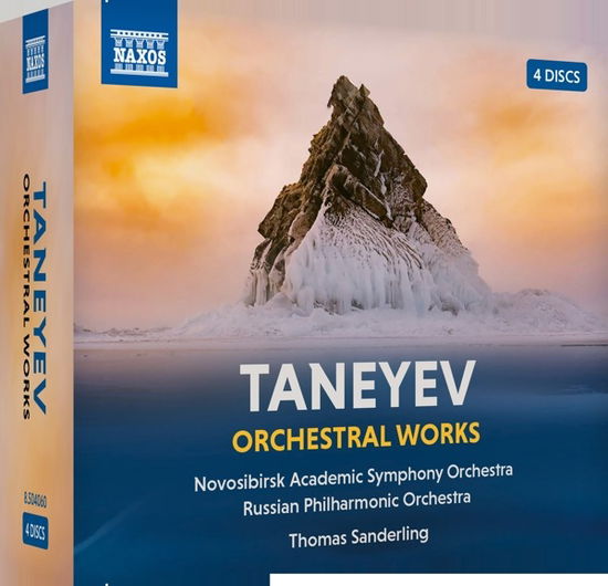 Sergey Ivanovich Taneyev: Orchestral Works - Ilya Kaler / Novosibirsk Aso - Musikk - NAXOS - 0747313406036 - 27. mai 2022