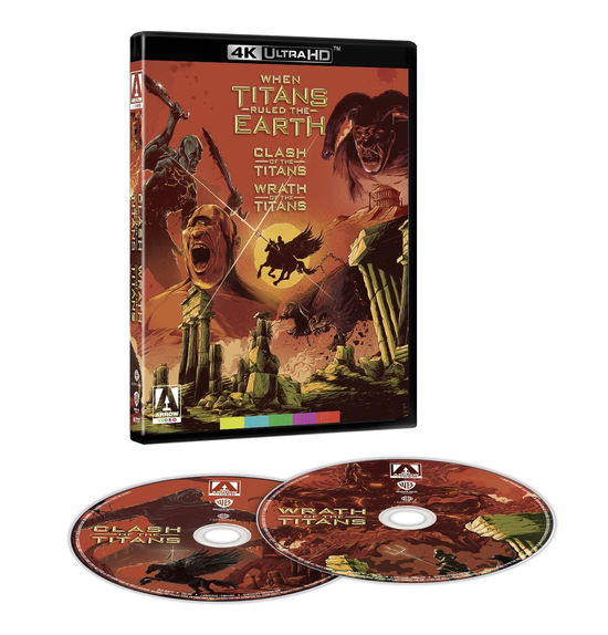 When Titans Ruled the Earth: Clash of the Titans & Wrath of the Titans - 4k Ultra Hd - Filmes - ARROWFILM - 0760137180036 - 10 de junho de 2025