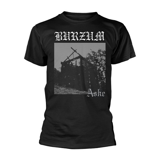 Cover for Burzum · Aske (T-shirt) [size M] [Black edition] (1995)