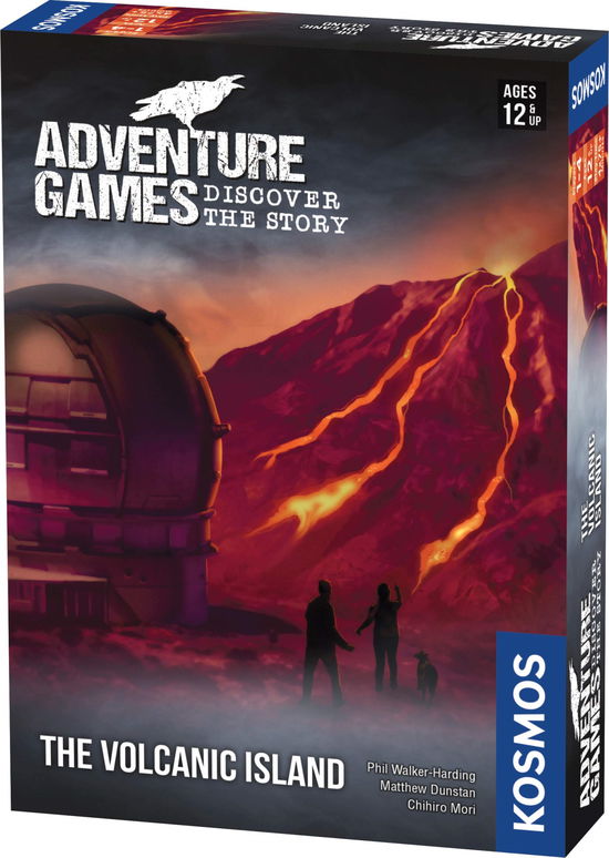 Adventure Games: The Volcanic Island - Thames & Kosmos - Produtos - THAMES & KOSMOS - 0814743015036 - 14 de março de 2020