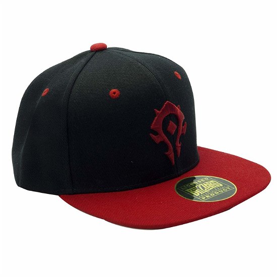 Cover for Casquette · WORLD OF WARCRAFT - Cap - Black &amp; Red - Horde (MERCH) (2019)