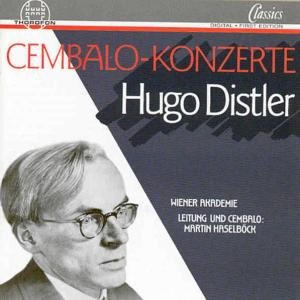 Cover for Distler / Haselboeck,martin / Vienna Academy · Harpsichord Ctos (CD) (1999)