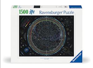 Puzzle Map Of The Universe 1500p (12000703) - Ravensburger - Gadżety - Ravensburger - 4005555007036 - 