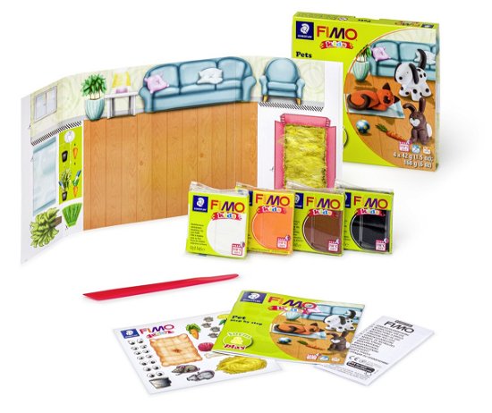 Kids Form & Play Set - Pet (8034 02 Lz) - Fimo - Merchandise - Staedtler - 4007817806036 - 