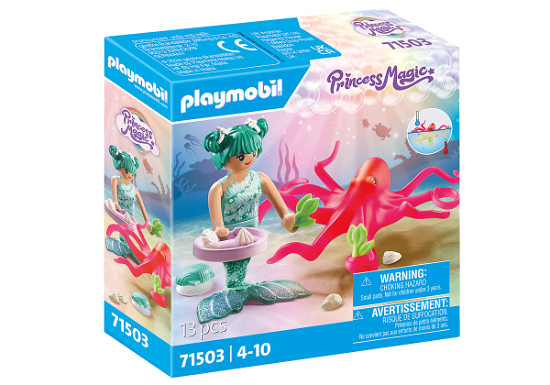 Cover for Playmobil · Meerjungfrau mit Farbwechselkrake (Leksaker)