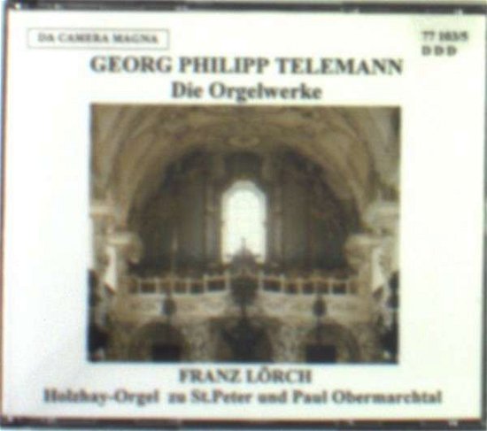 Cover for G.p. Telemann · Die Orgelwerke (CD) (1997)