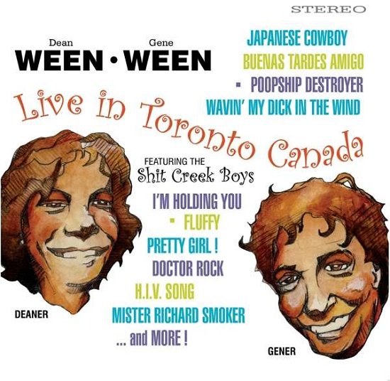 Cover for Ween · Live in Toronto (LP) [Coloured edition] (2018)