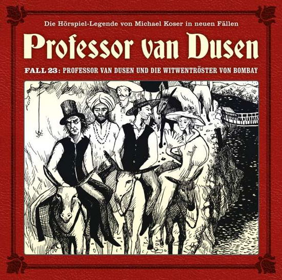 Cover for Vollbrecht, Bernd / Tegeler, Nicolai · Professor Van Dusen Und Die Witwentrãster Von Bombay (N (CD) (2020)