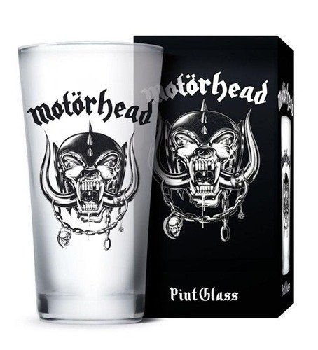 Cover for Motörhead · Motorhead Logo Large Glass (Dricksglas) (2017)