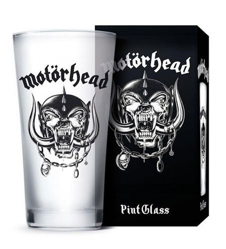 Motorhead Logo Large Glass - Motörhead - Mercancía - MOTORHEAD - 4039103997036 - 13 de octubre de 2017