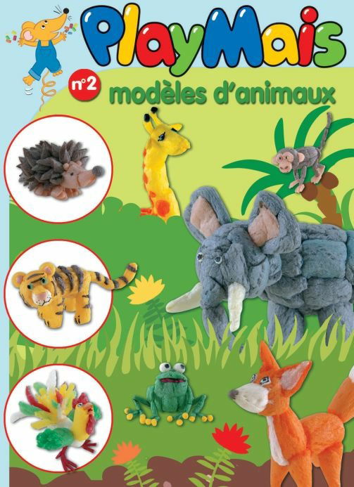 PlayMais Boekje no.2 - Dieren - Playmais - Gadżety - Loick Biowertstoff GmbH - 4041077200036 - 