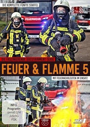 Cover for Feuer Und Flamme-mit Feuerwehrmaennern Im Einsat · Feuer Und Flamme-mit Feuerwehrmännern Im Einsat (DVD) (2022)