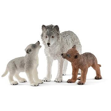 42472 - Wolfsmutter Mit Welpen - Schleich - Gadżety - Schleich - 4059433296036 - 15 marca 2021