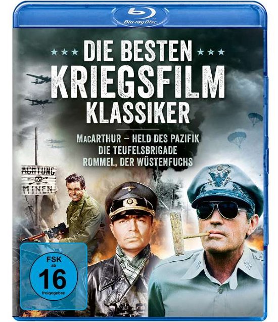 Cover for Peck,gregory / Oherlihy,dan/+ · Die Besten Kriegsfilm-klassiker (3 Bds) (Blu-ray) (2020)