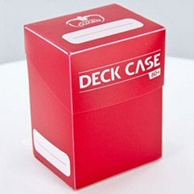 Cover for 1 · Deck Case 80+ Transportbox - rot (MERCH)