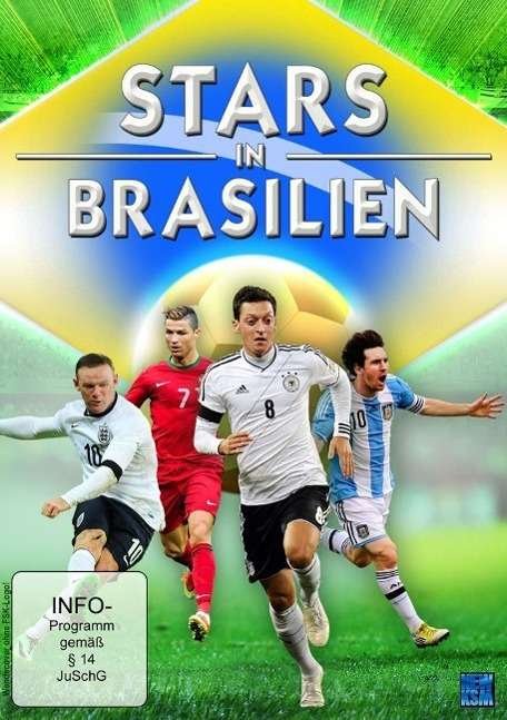 Cover for Mesut Özil, Frank Ribery, Christiano Ronaldo · Stars in Brasilien (DVD) (2014)
