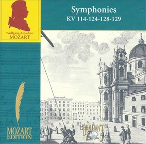 Cover for Mozart Akademie Amsterdam / Linden Jaap Ter · Symphony No. 14 Kv 114 / Symphony No. 15 Kv 124 / Symphony No. 16 Kv 128 / Symp (CD) (2002)