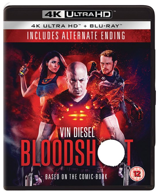 Cover for Bloodshot (4k Blu-ray) · Bloodshot (4K Ultra HD) (2020)